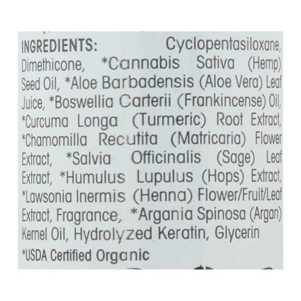 Giovanni Hair Care Products - Hemp Hair Serum Hydrate - 1 Each-2.75 FZ - Image 2