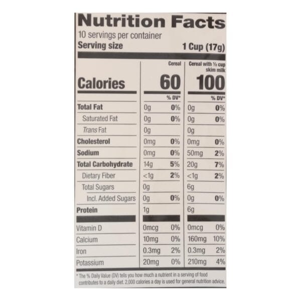 Arrowhead Mills Natural Puffed Rice Cereal  - 1 Each - 6 OZ - Image 2
