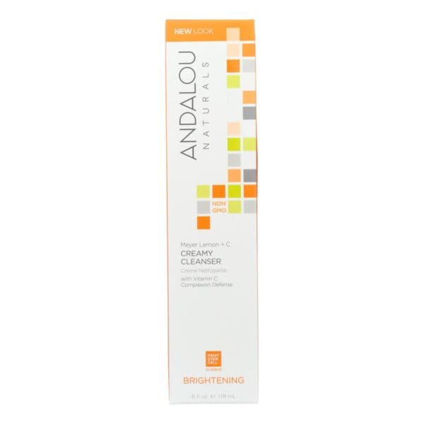 Andalou Naturals Creamy Cleanser For Combination Skin Meyer Lemon - 6 fl oz - Image 2