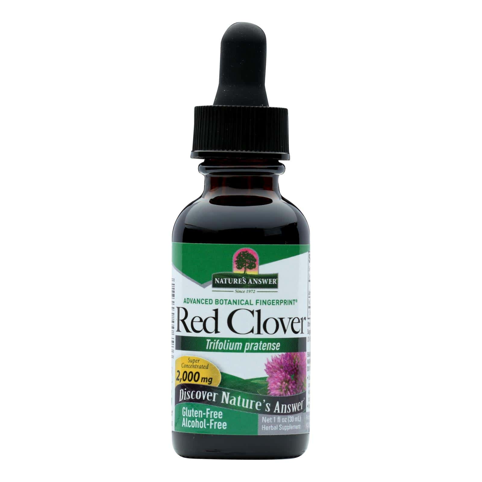 Nature's Answer - Red Clover Tops Extract - Alcohol-Free - 1 oz - Image 2