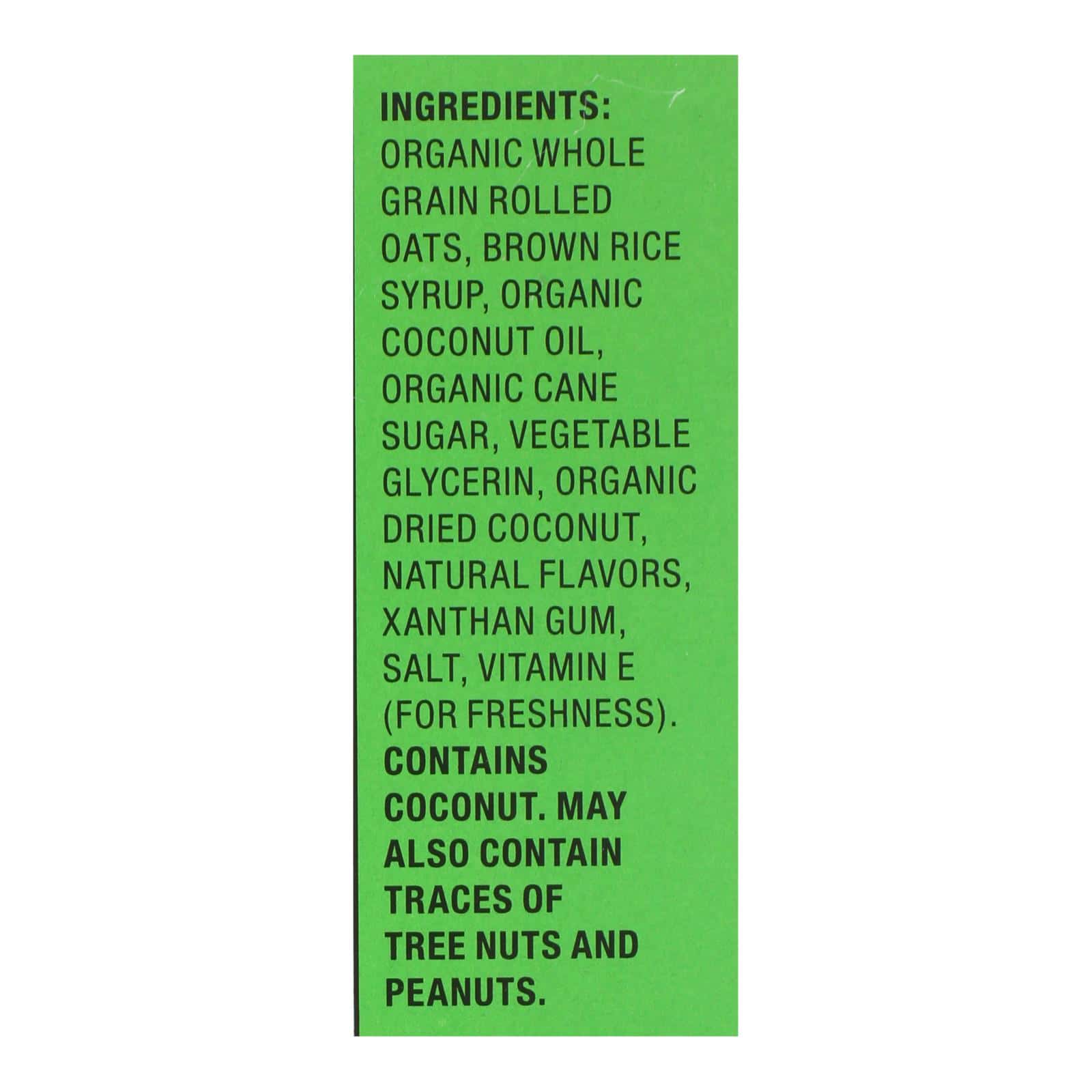 Bobo's Oat Bars - Oat Bar - Coconut - Case of 6 - 4 pk - Image 2