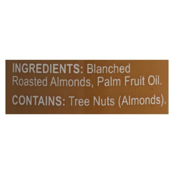 Barney Butter - Almond Butter - Bare Smooth - Case of 6 - 16 oz. - Image 2