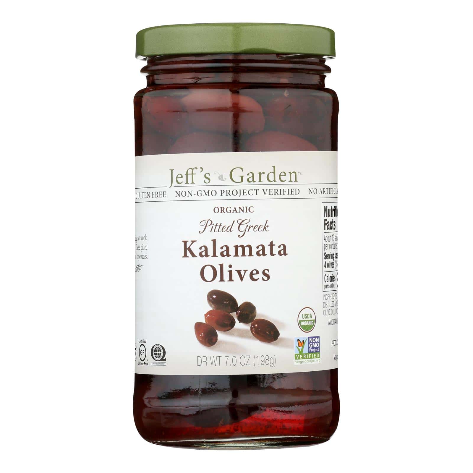 Jeff's Natural Jeff's Natural Kalamata Olive - Kalamata - Case of 6 - 7 oz. - Image 3