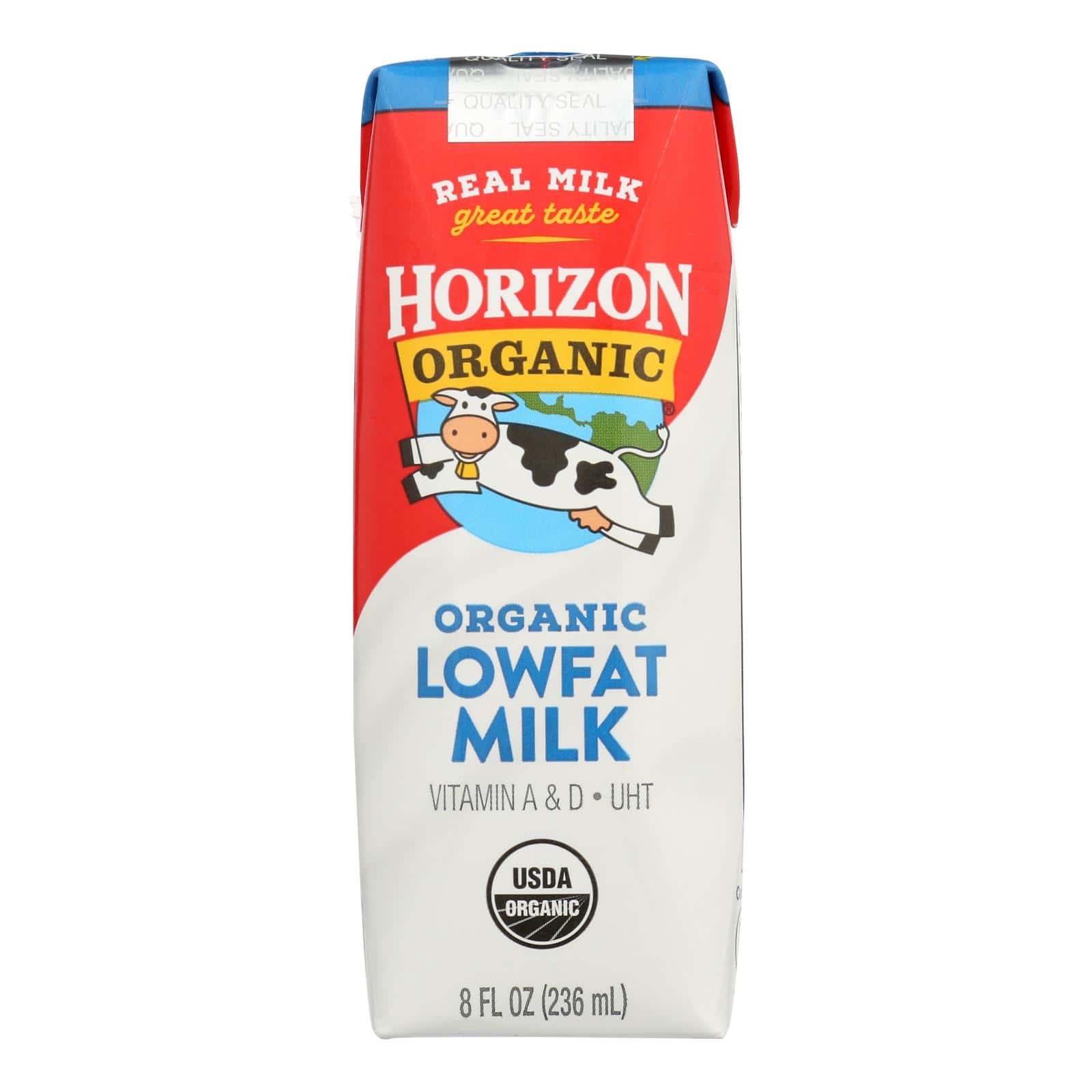 Horizon Organic Dairy Organic Low Fat 1 % Milk - Aseptic - 12/8 fl oz - Image 2