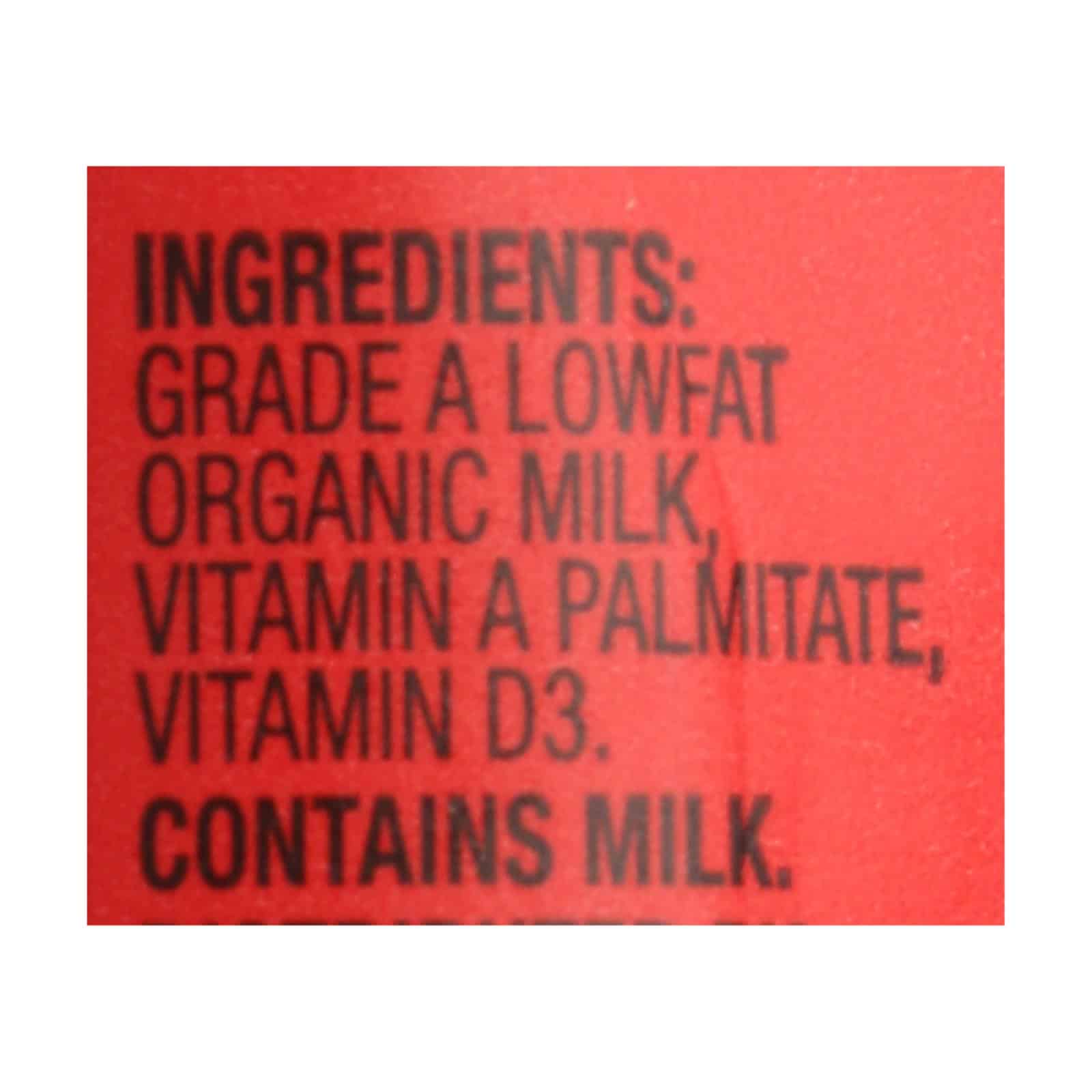 Horizon Organic Dairy Organic Low Fat 1 % Milk - Aseptic - 12/8 fl oz