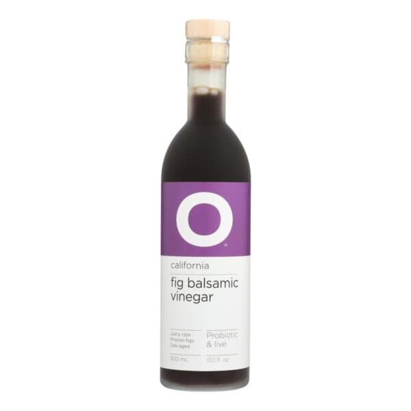 O Olive Oil Fig Balsamic Vinegar - Case of 6 - 10.1 FZ - Image 2