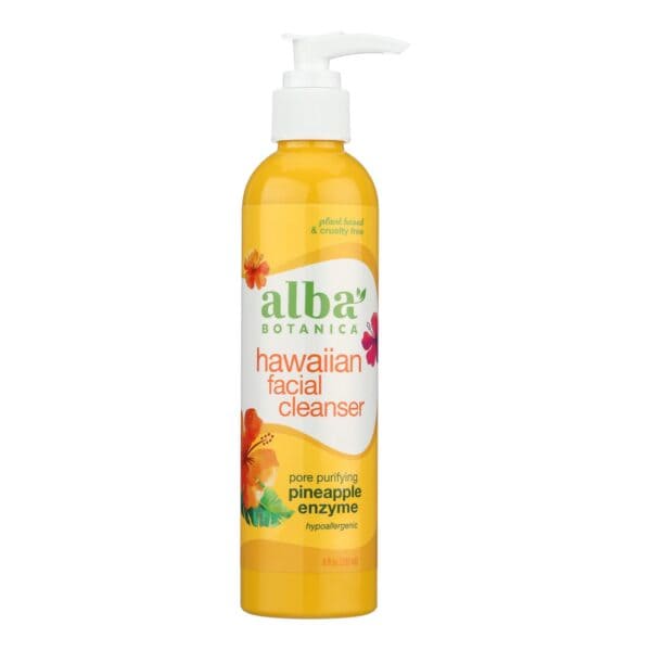 Alba Botanica - Enzyme Facial Cleanser Pineapple - 8 fl oz