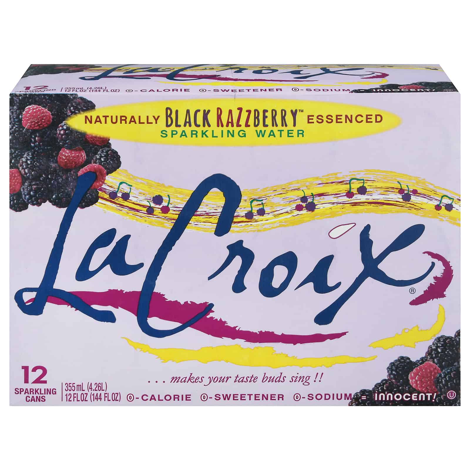 Lacroix - Sparkling Water Black Rzzlbrry - Case of 2-12/12 FZ - Image 3