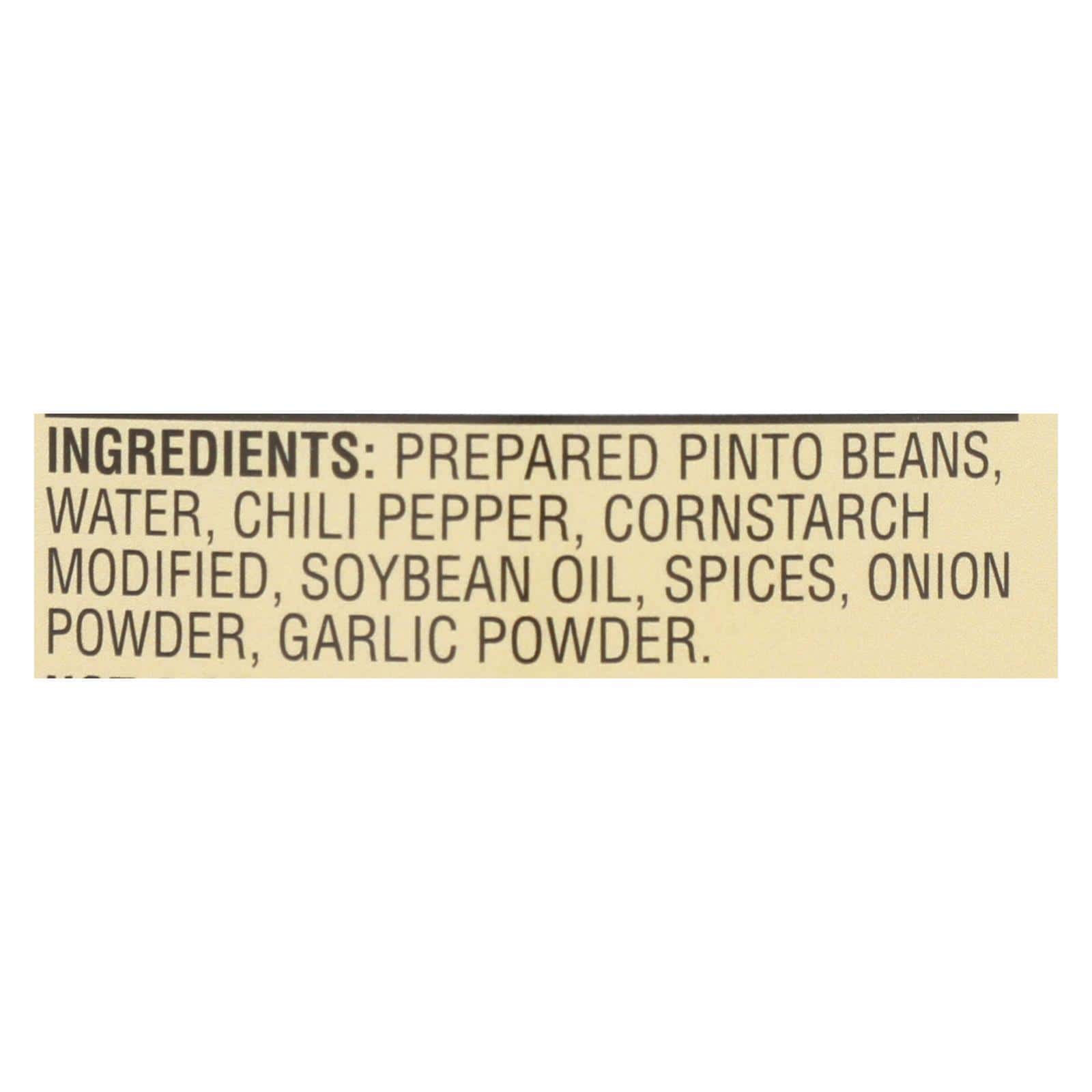 Kuner No Salt Added Chili Beans In Chili Sauce - Case of 12 - 15 OZ - Image 2