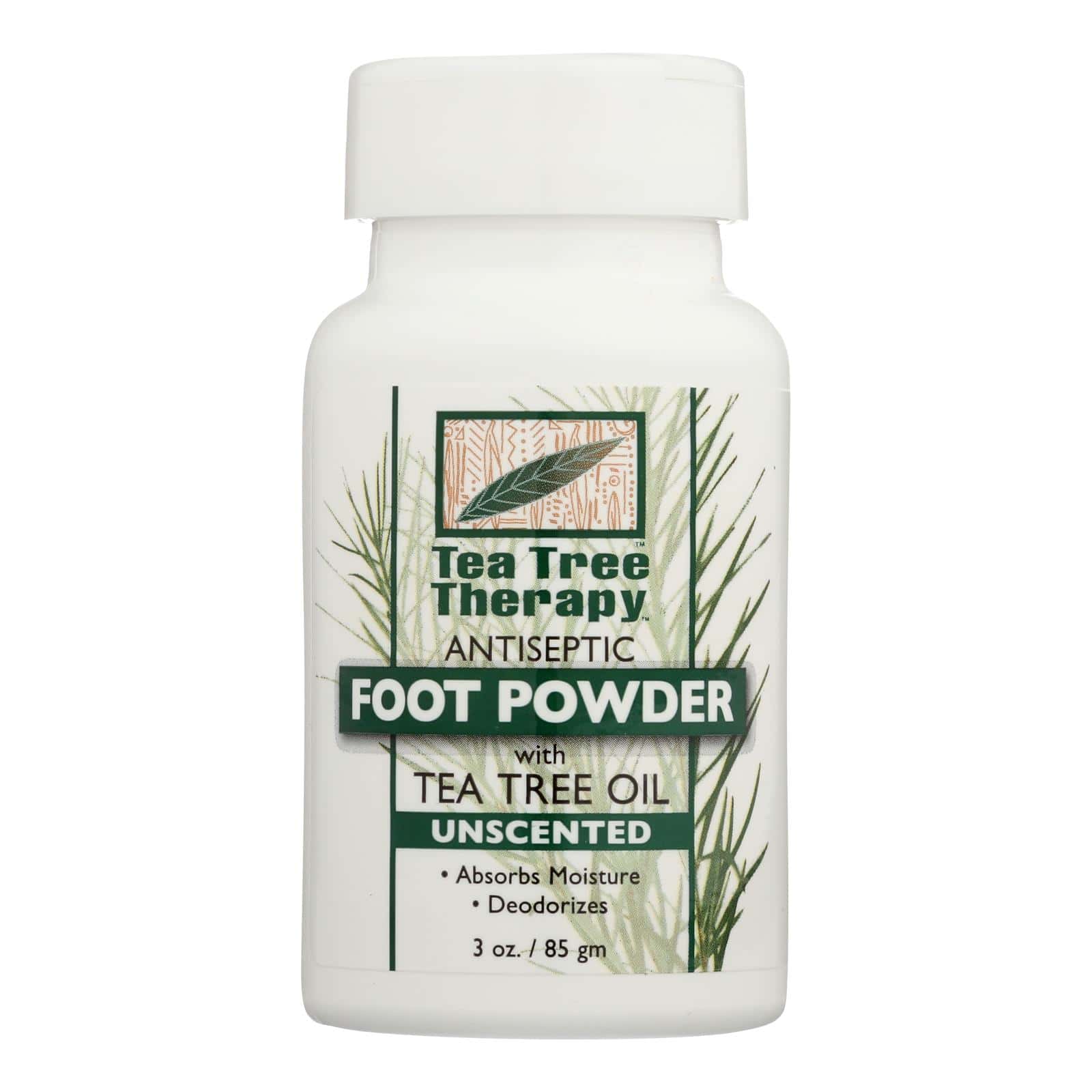 Tea Tree Therapy - Foot Powder Unscented - 1 Each - 3 OZ