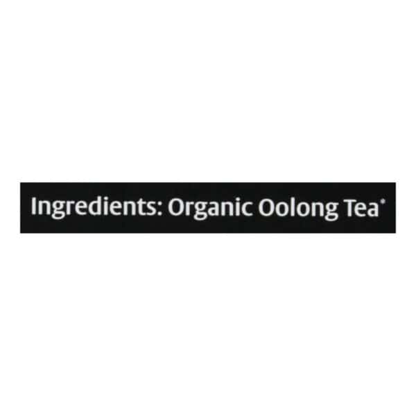 Choice Organic Teas Oolong Tea - 16 Tea Bags - Case of 6 - Image 2