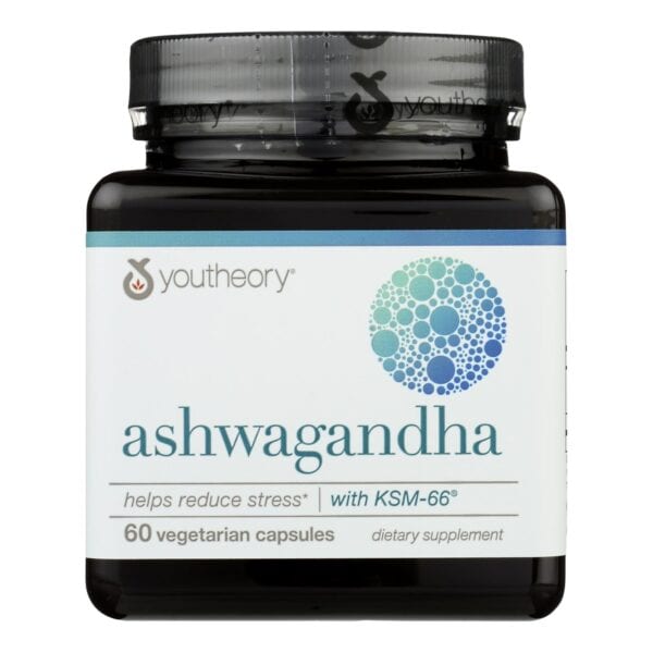 Youtheory - Ashwagandha - 1 Each - 60 CT