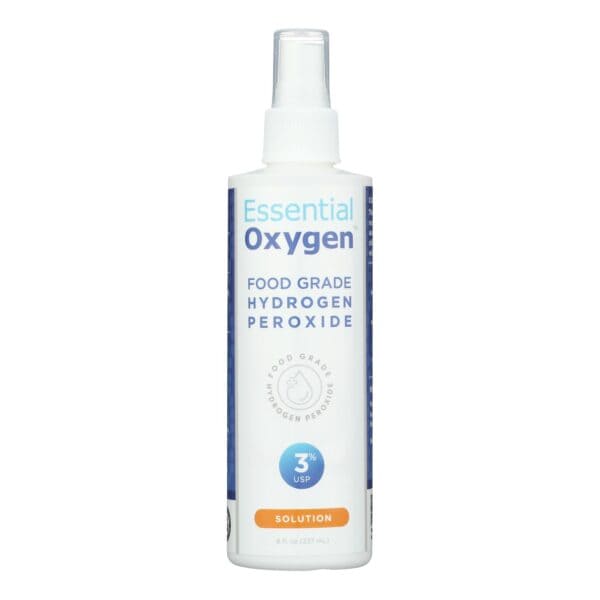 Essential Oxygen Hydrogen Peroxide 3% - Food Grade Spray - 8 oz - Image 2