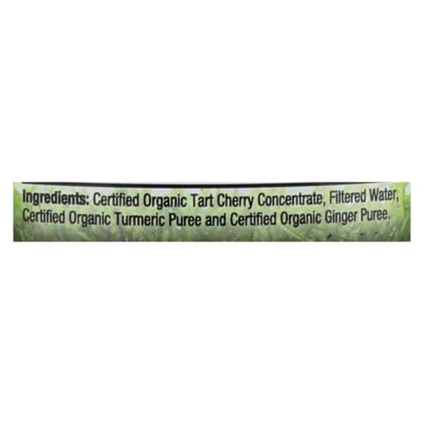 Dynamic Health Tonic - Tart Cherry Turmeric and Ginger - Organic Certified - 16 oz - Image 3