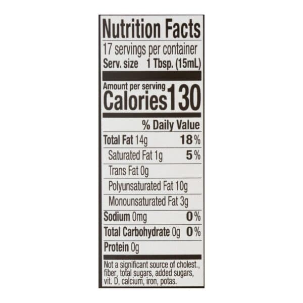 International Collection Flax-Seed Oil - Virgin - Case of 6 - 8.45 Fl oz. - Image 2