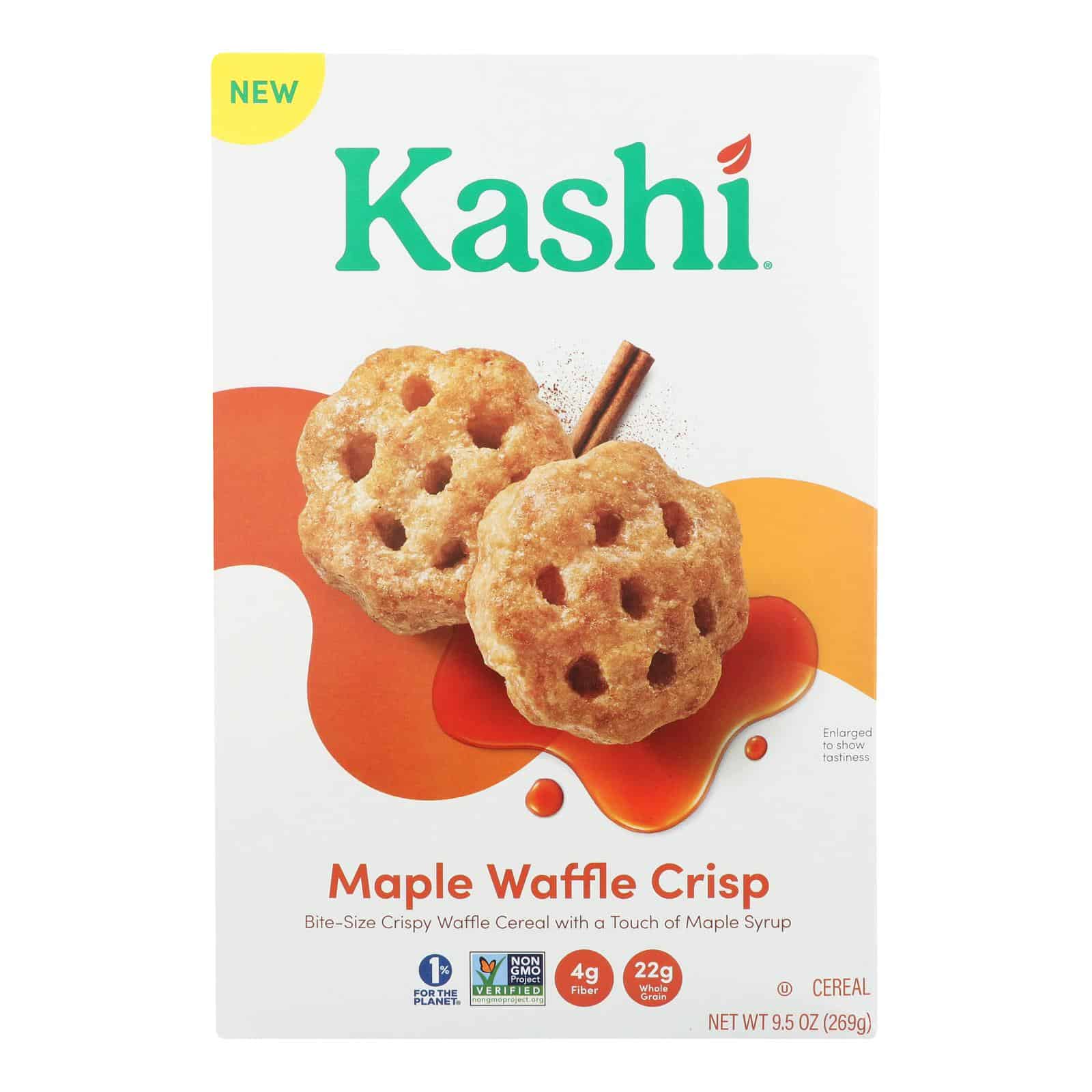 Kashi - Cereal Maple Waffle Crisp - Case of 8-9.5 OZ - Image 3