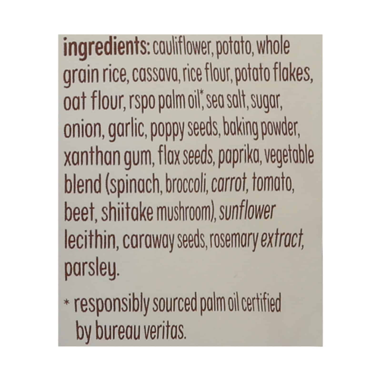 From the Ground Up Everything Snacking Crackers - Case of 6 - 3.5 OZ - Image 2