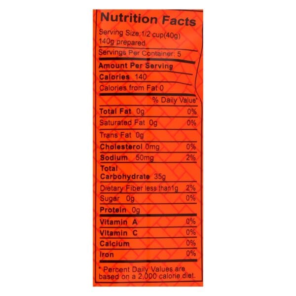 China Bowl Select Rice Sticks  - Case of 6 - 7 OZ