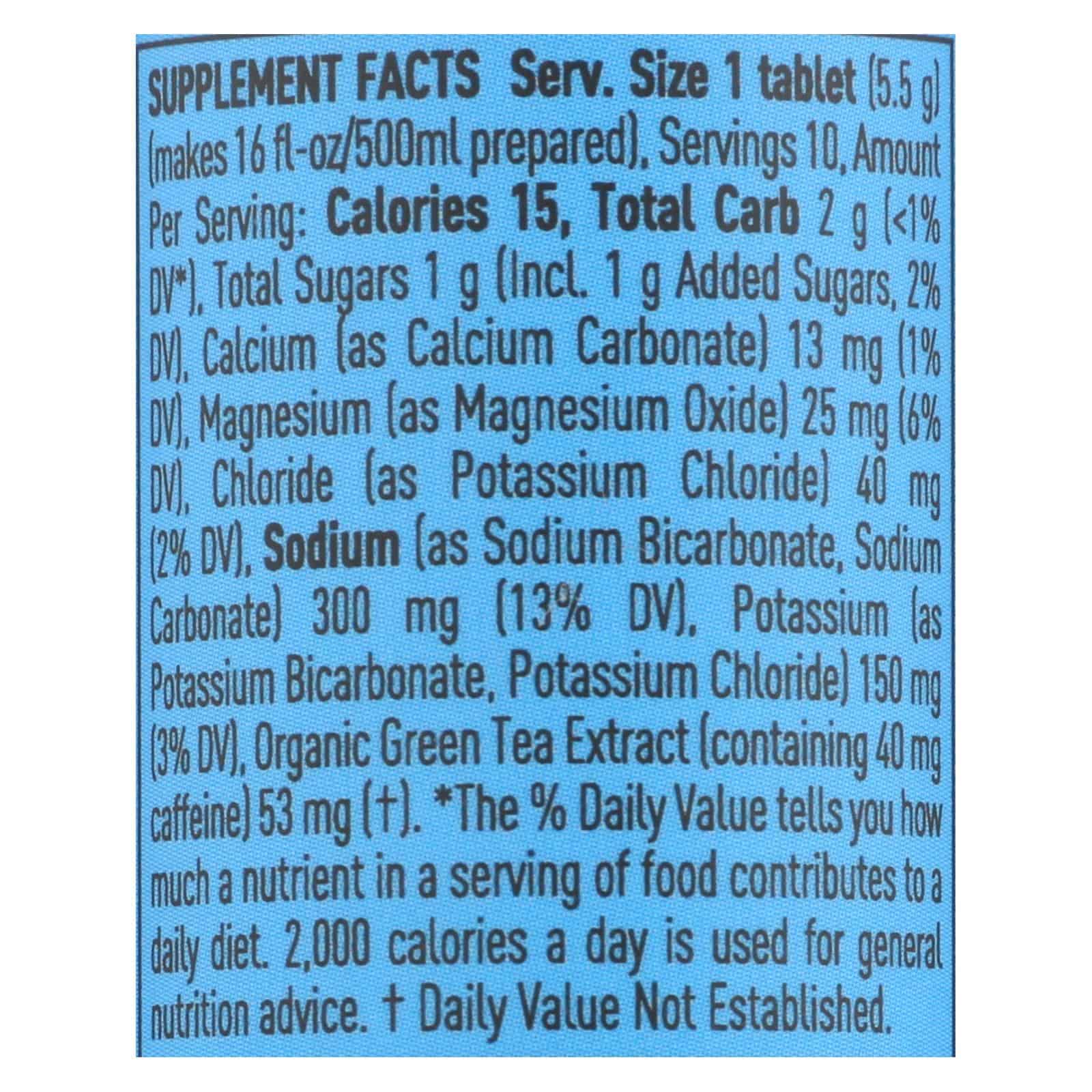 Nuun Hydration Drink Tab - Energy - Wild Berry - 10 Tablets - Case of 8