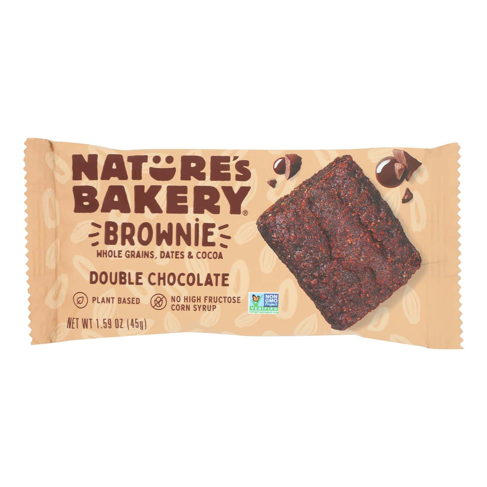 Nature's Bakery - Brownie Double Chocolate Single Serve - Case of 12 - 1.59 Ounces - Image 2