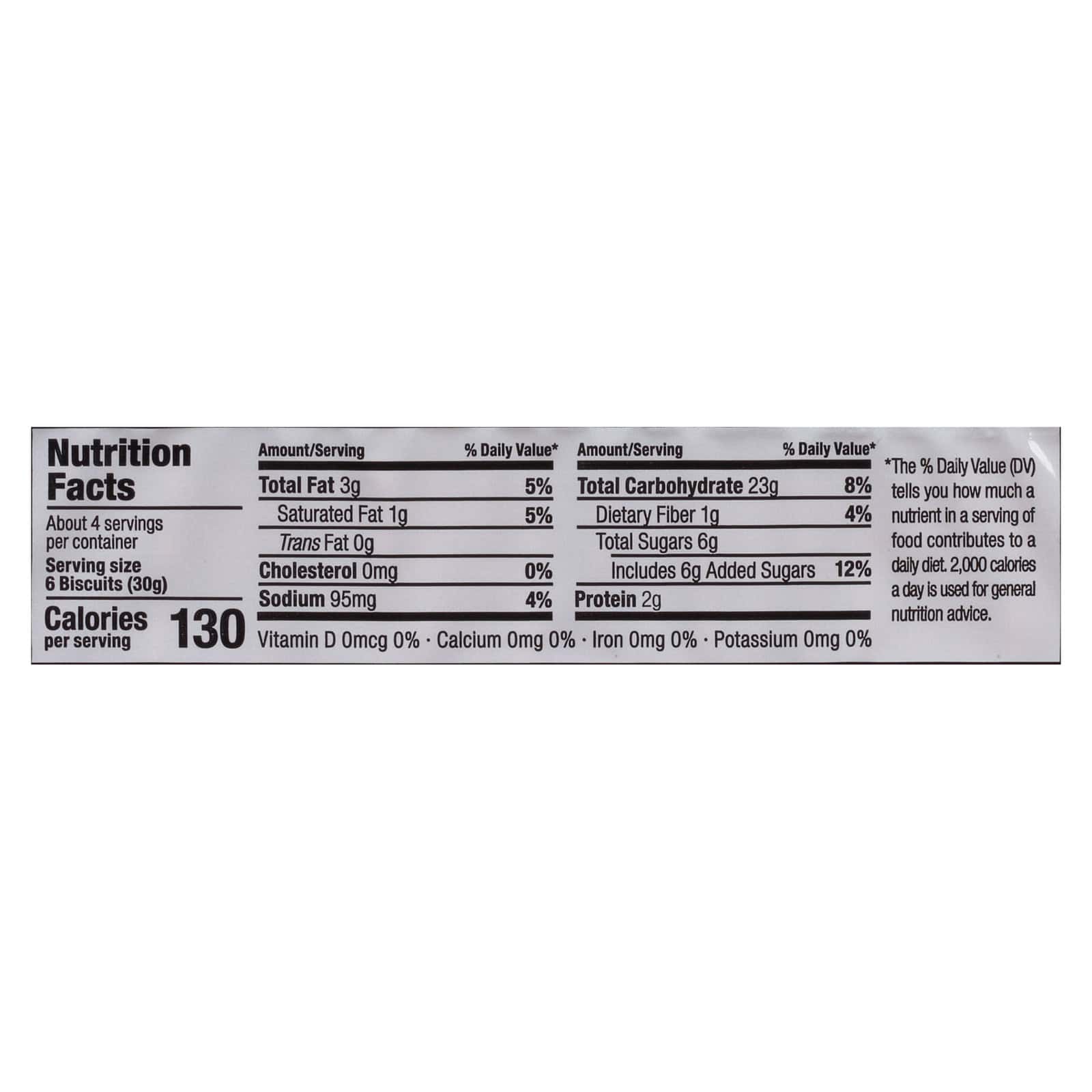 Kedem Tea Biscuits - Vanilla - Case of 24 - 4.2 oz. - Image 3