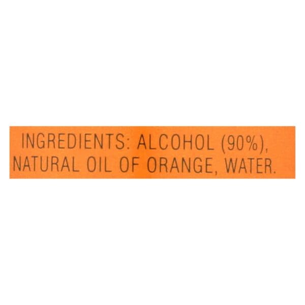 Nielsen-Massey Vanilla - Pure Orange Extract - Case of 8 - 4 fl oz.