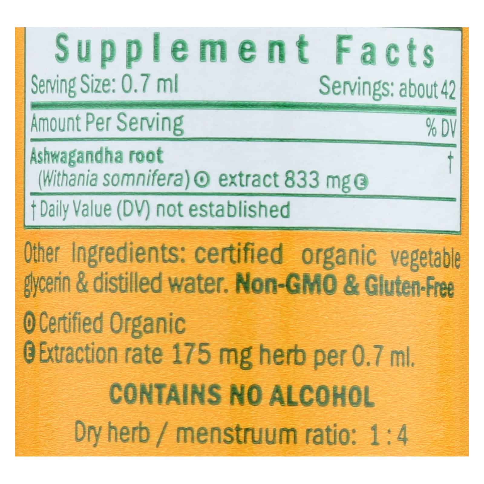 Herb Pharm - Ashwagandha Glycerite - 1 Each-1 OZ