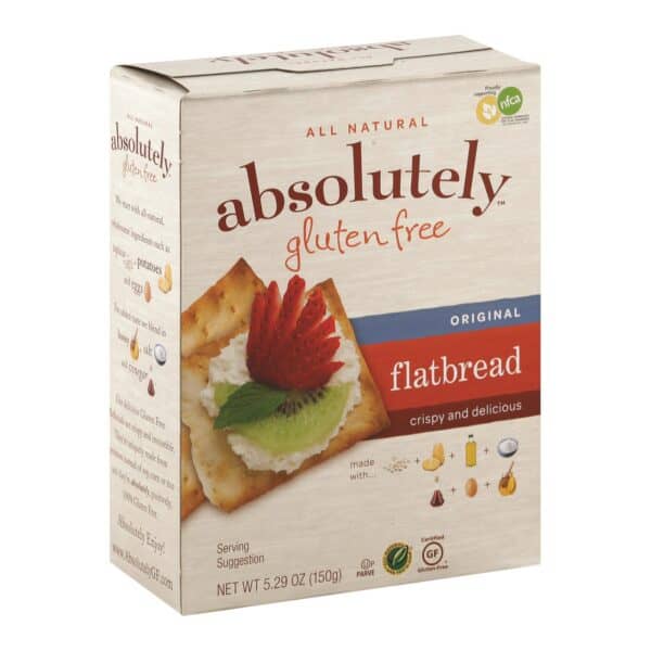 Absolutely Gluten Free - Flatbread - Original - Case of 12 - 5.29 oz. - Image 2