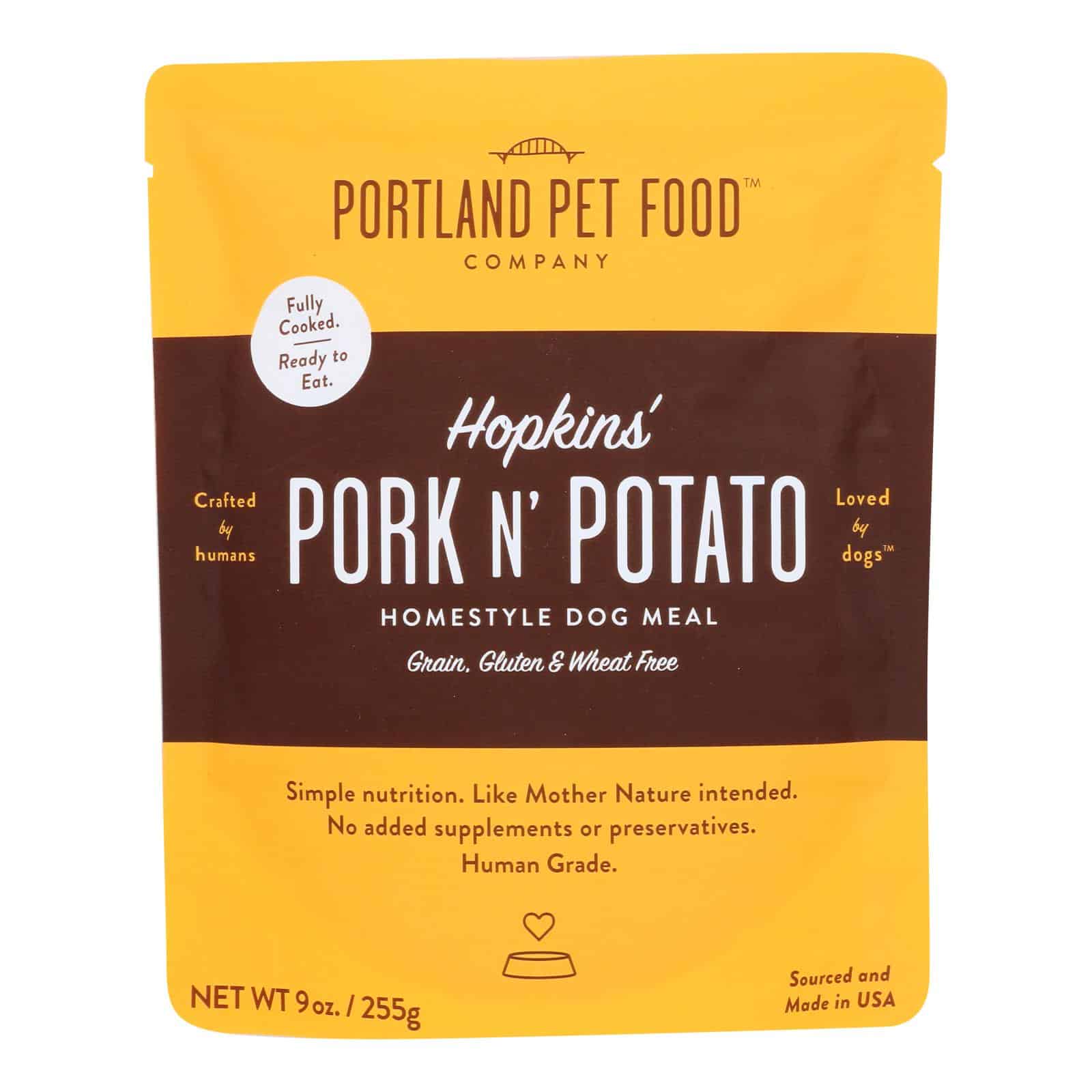 Portland Pet Food Company - Dog Meal Hmstyl Pork Pot - Case of 8-9 OZ - Image 3