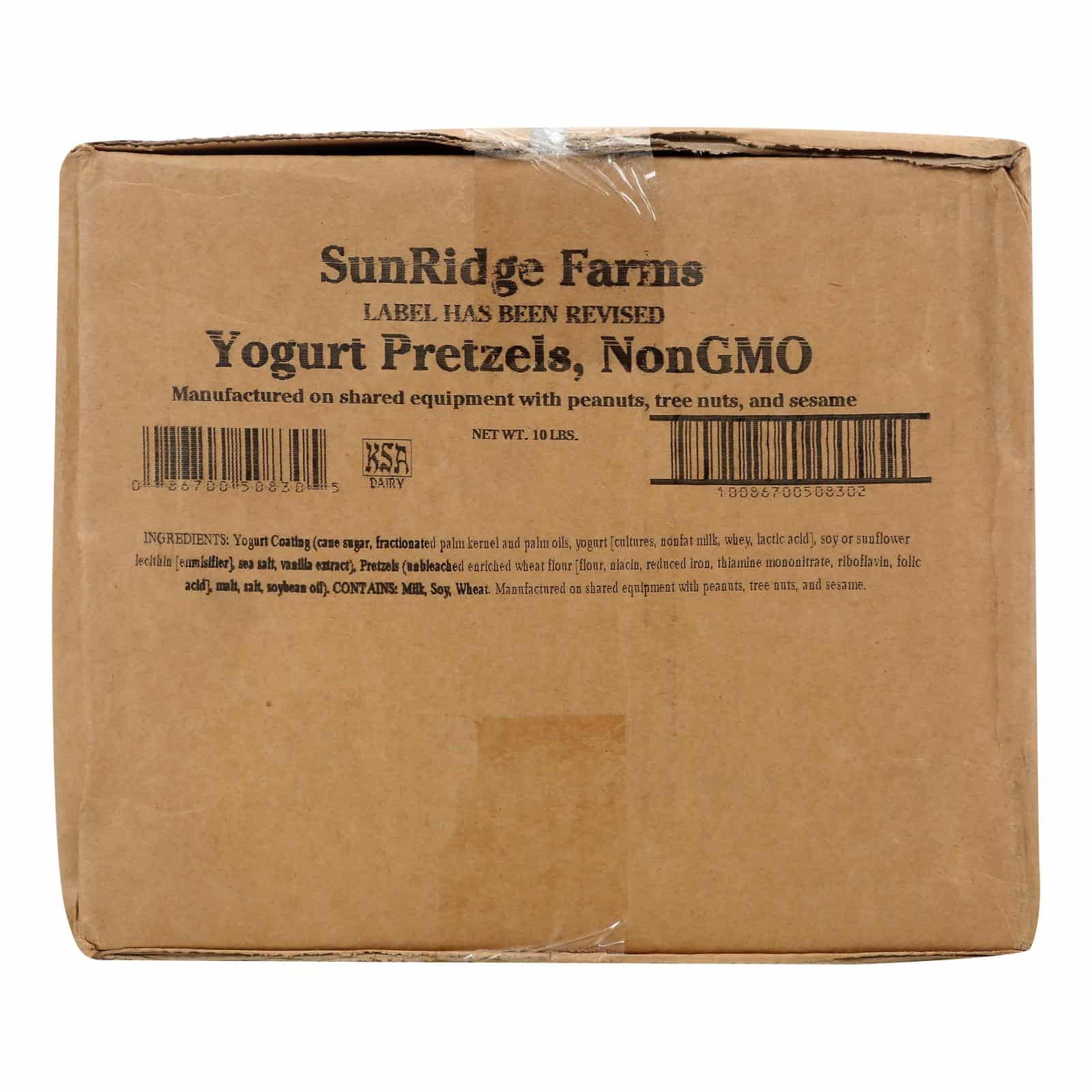 Sunridge Farms Yogurt Pretzels - Single Bulk Item - 10LB