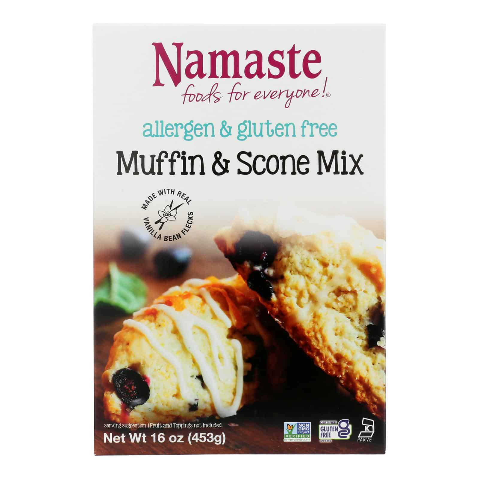 Namaste Foods Gluten Free Muffin - Mix - Case of 6 - 16 oz.