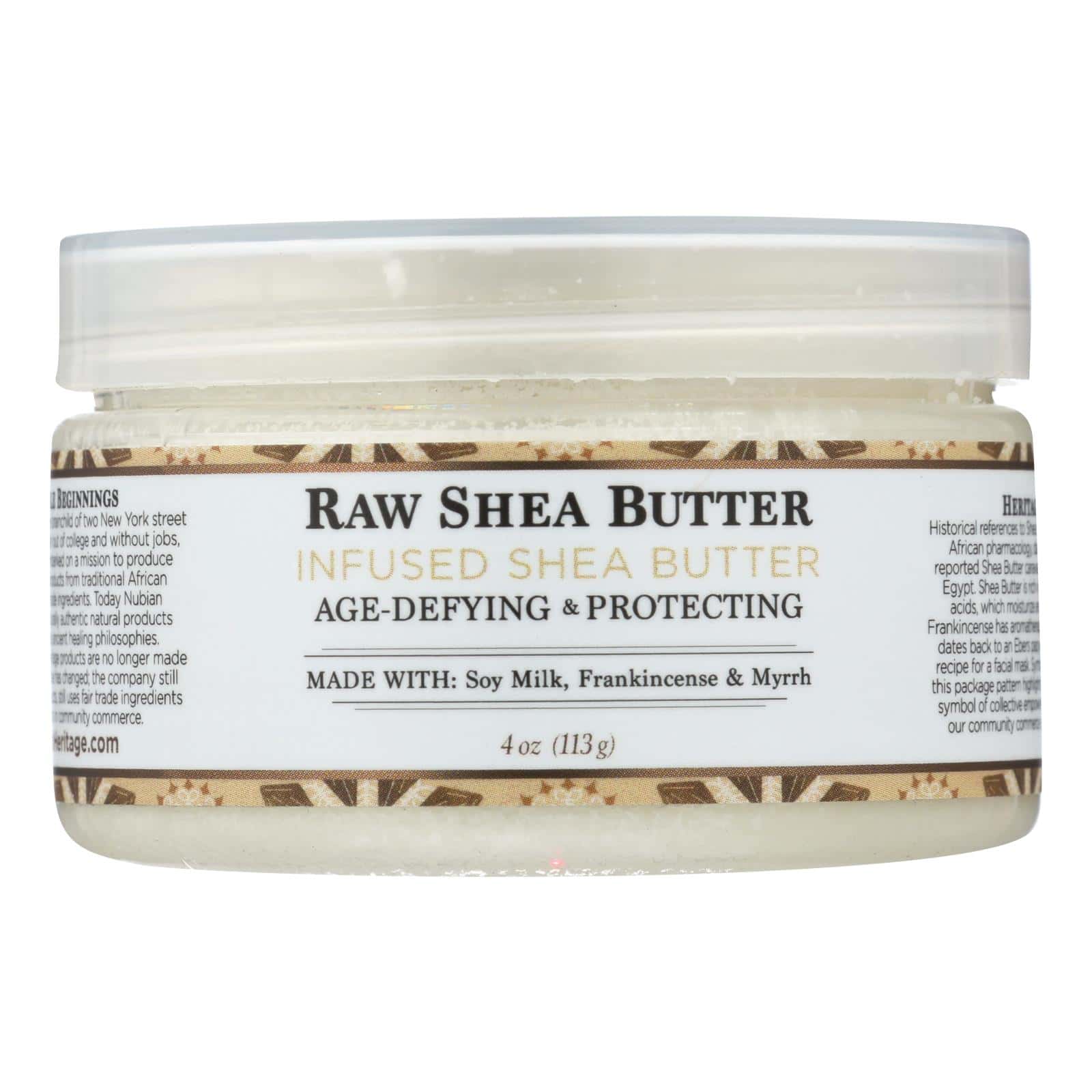 Nubian Heritage Raw Shea Butter - 1 Each - 4 OZ - Image 2