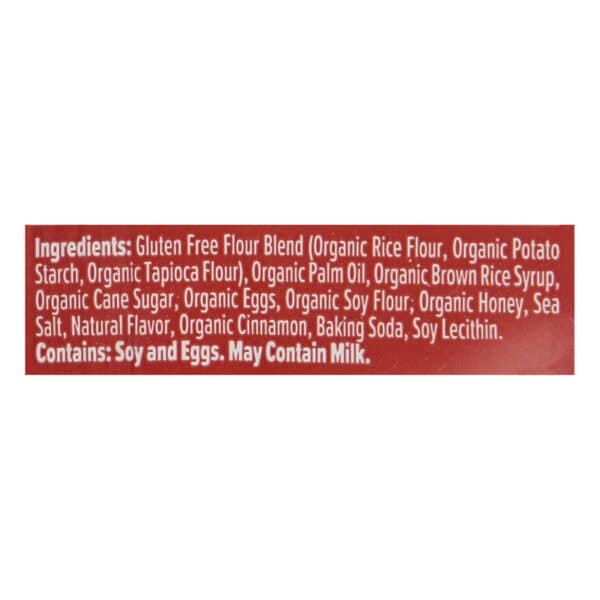 Honey Stinger - Stinger Waffle Organic Cinnamon Gluten Free - Case of 12-1.06 OZ - Image 3