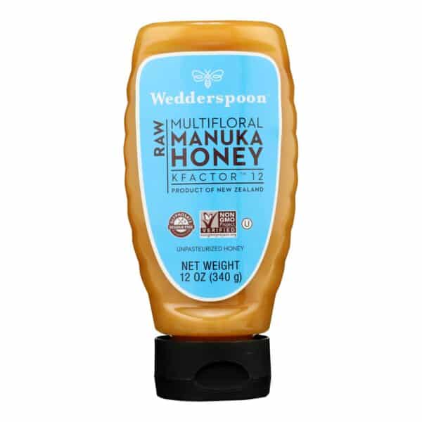 Wedderspoon - Honey Manuka Kfactor - Case of 6 - 12 OZ