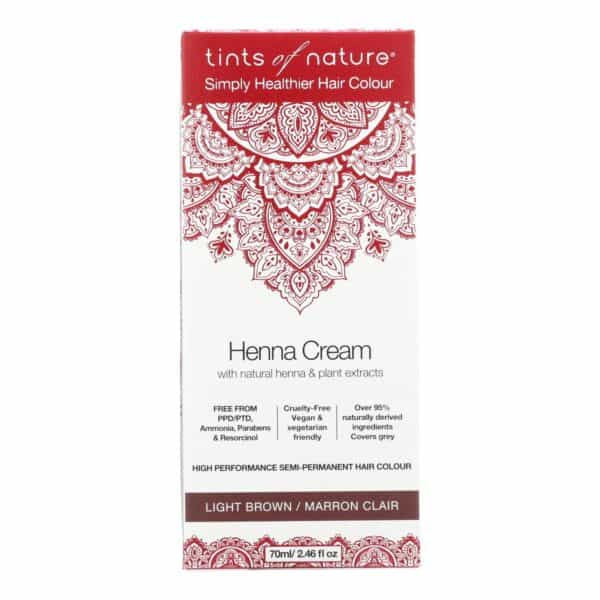Tints Of Nature - Henna Cream Light Brown - 2.46 FZ - Image 2