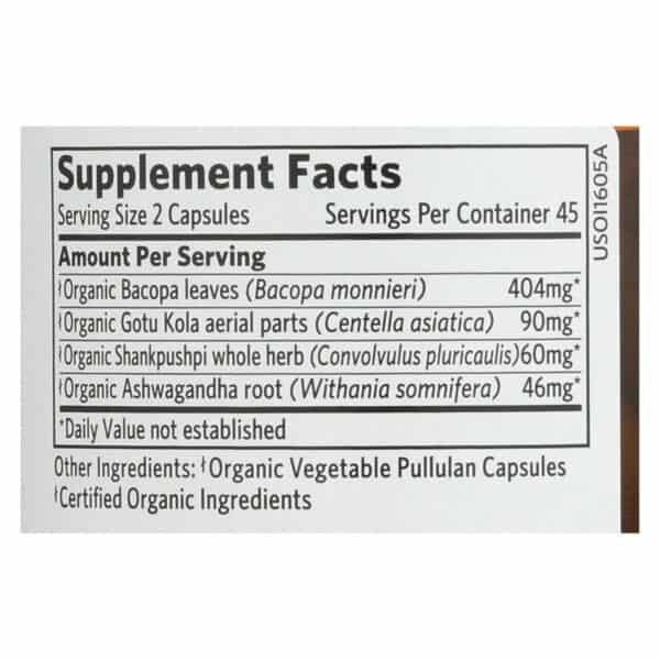 Organic India Usa Whole Herb Supplement  - 1 Each - 90 VCAP - Image 2