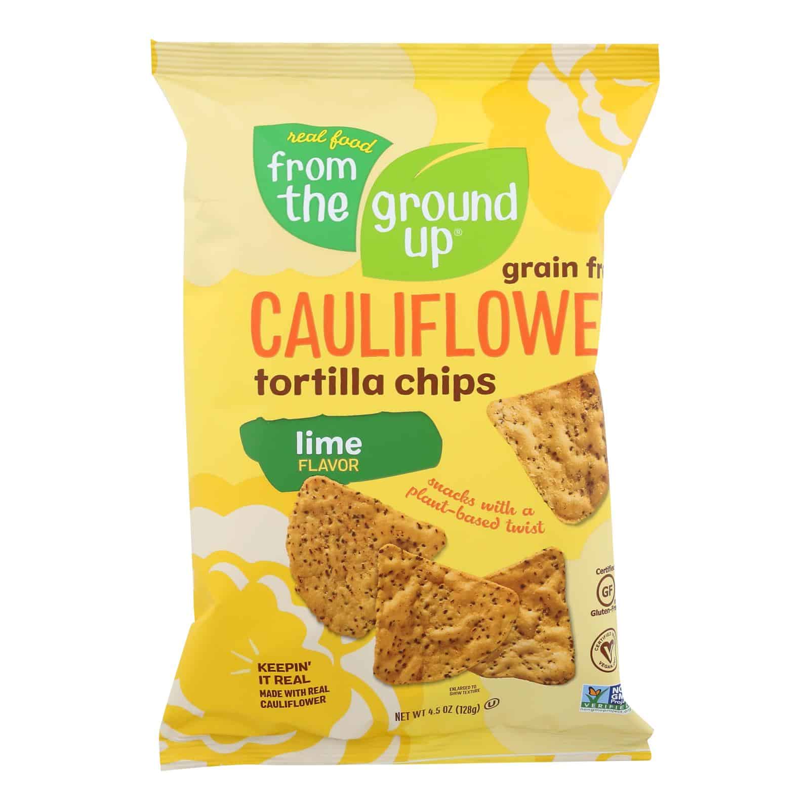 From The Ground Up - Tort Chips Clflwr Lime - Case of 12 - 4.5 OZ - Image 2