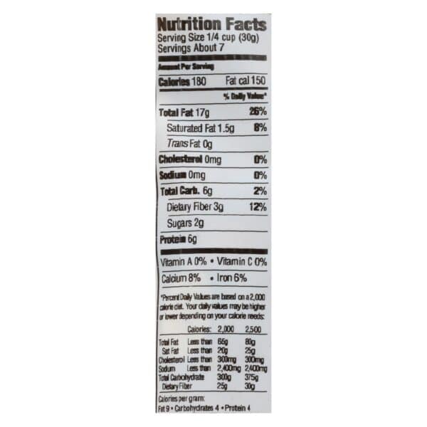 Woodstock Non-GMO Almonds, Roasted and Unsalted - Case of 8 - 7.5 OZ - Image 2