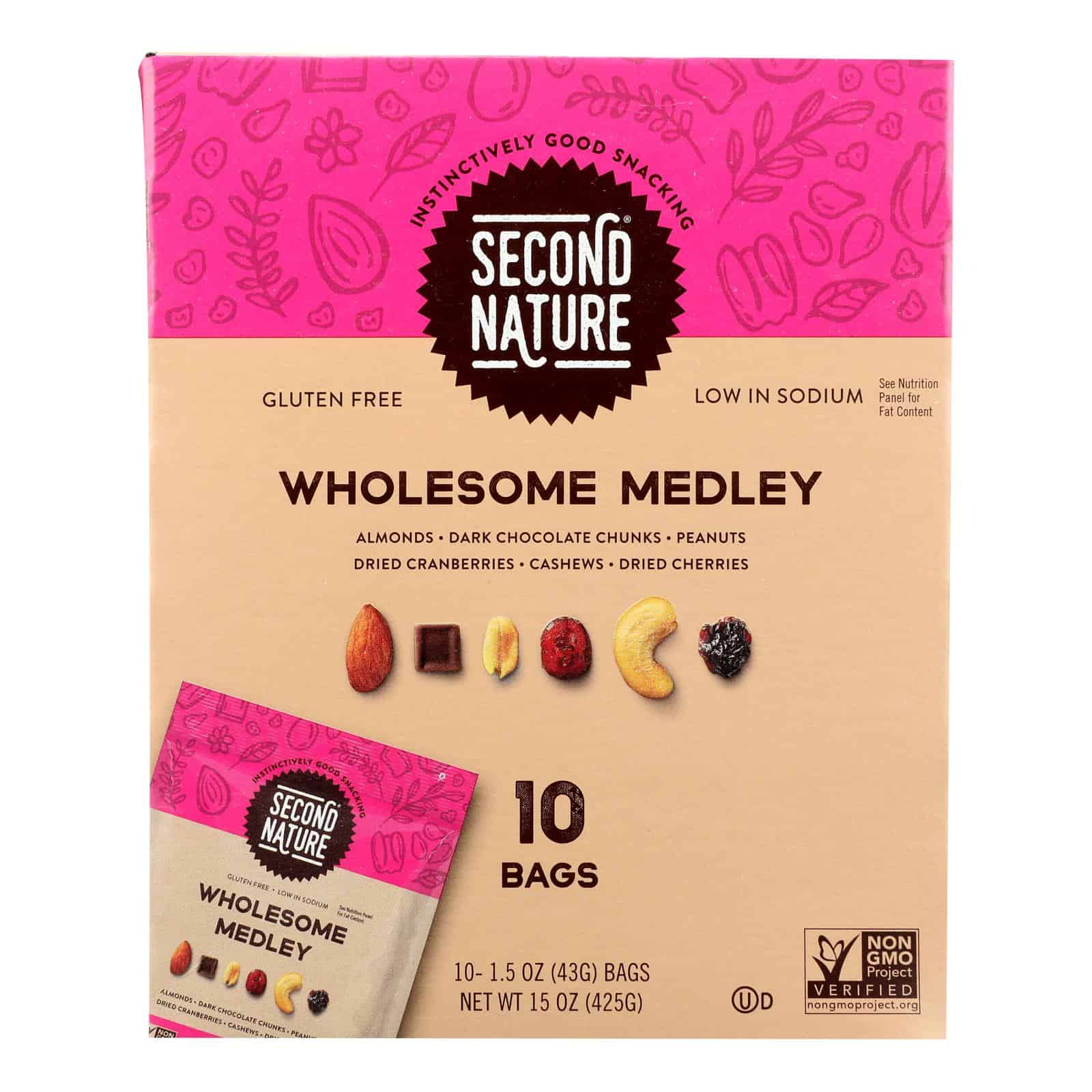 Second Nature - Nut Medley Wholesome - Case of 4-10/1.5 - Image 3