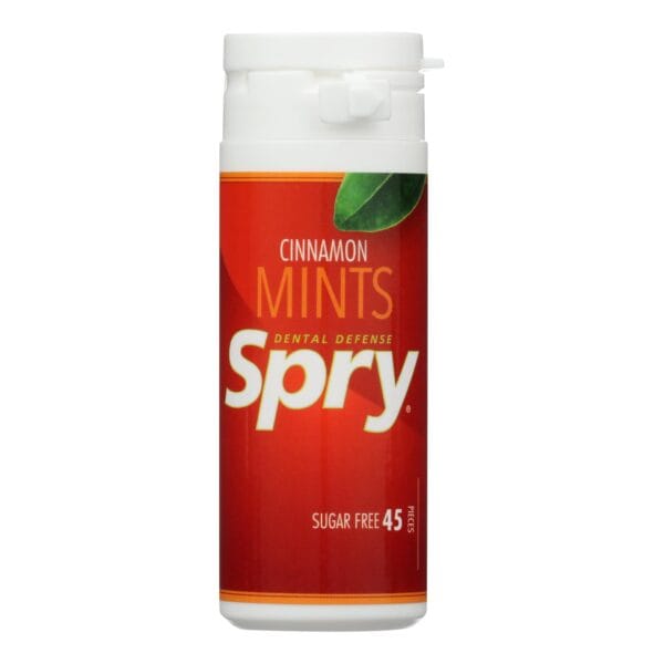 Spry Xylitol Gems - Cinnamon - Case of 6 - 45 Count - Image 2