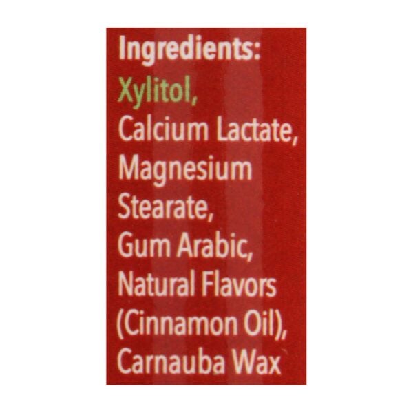 Spry Xylitol Gems - Cinnamon - Case of 6 - 45 Count - Image 3