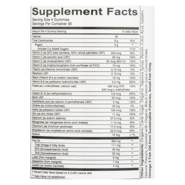 Smartypants Gummy Multivitamin -Teen Guy Complete - 120 count - Image 2