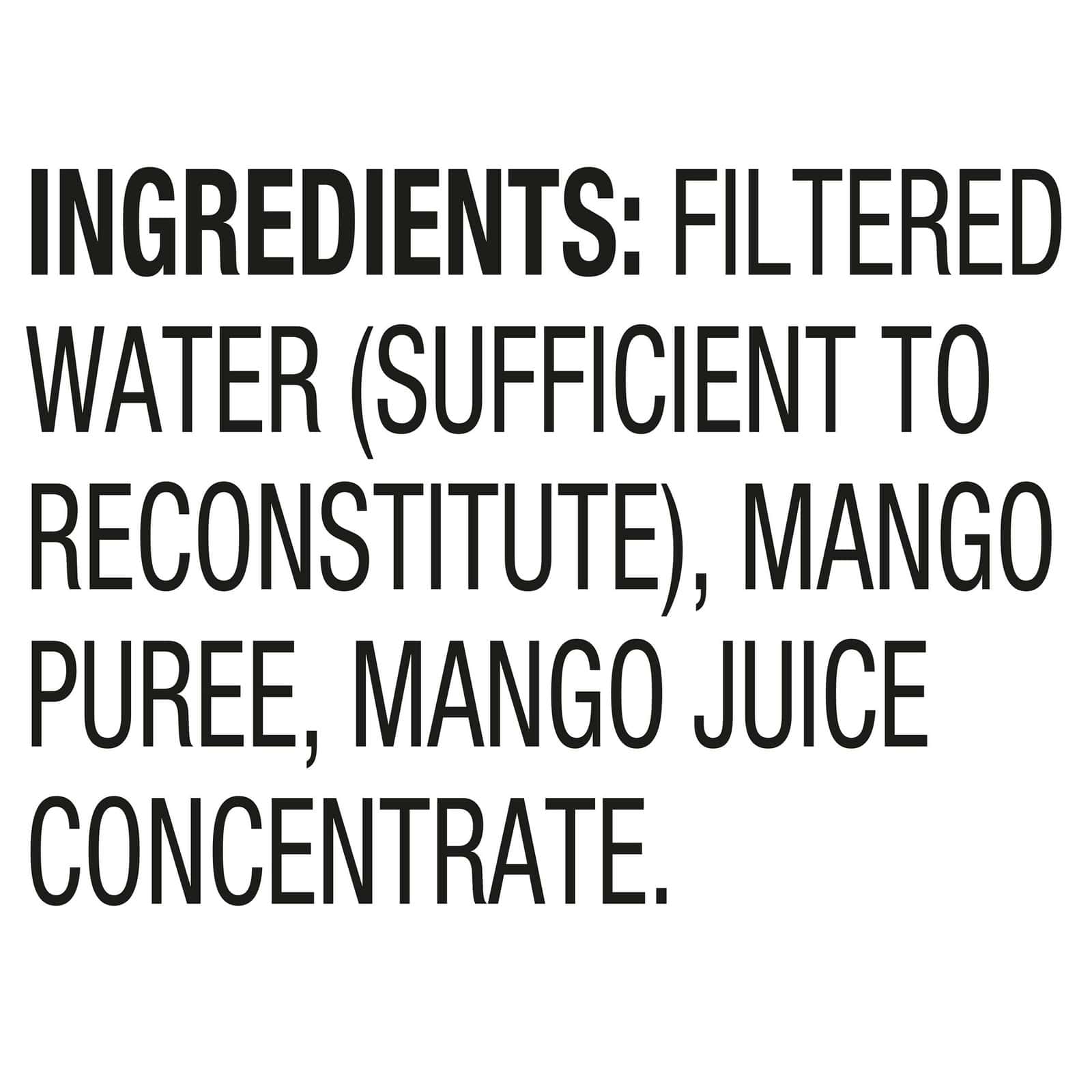 R.w. Knudsen - Juice Just Mango - Case of 6-32 FZ - Image 3