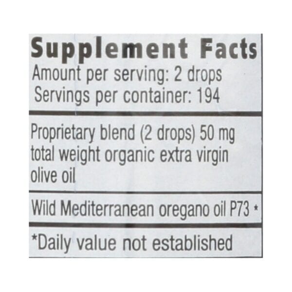 North American Herb and Spice Oreganol Oil of Oregano - 0.45 fl oz - Image 2