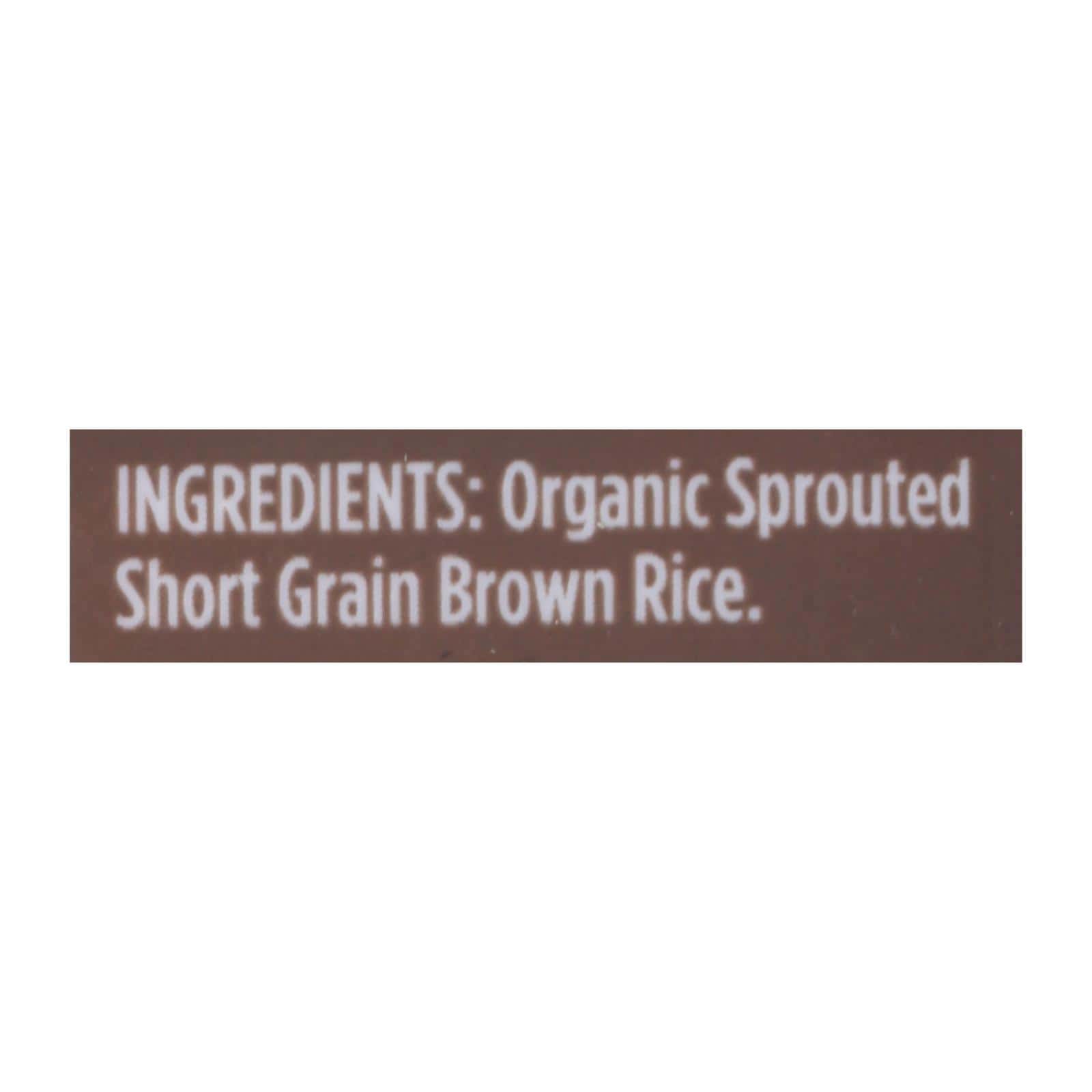 Lundberg Family Farms Sprouted Short Brown Rice - Case of 6 - 1 lb. - Image 2