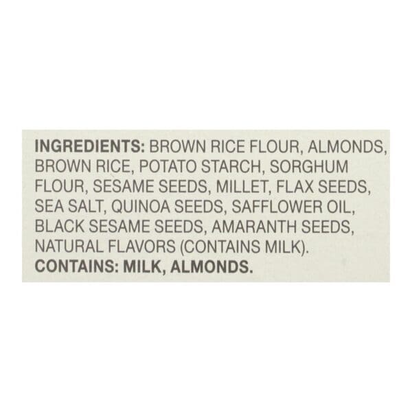 Blue Diamond - Artesion Nut Thins - Multi Seed - Case of 12 - 4.25 oz.