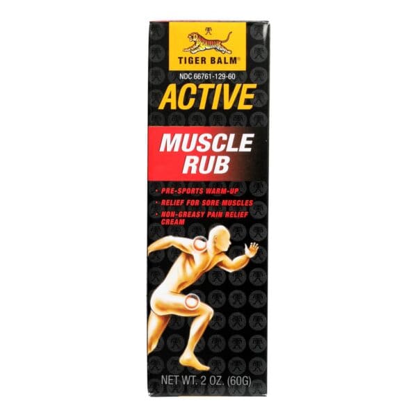 Tiger Balm Fast Relief Muscle Rub Topical Analgesic Cream - 2 oz - Image 2