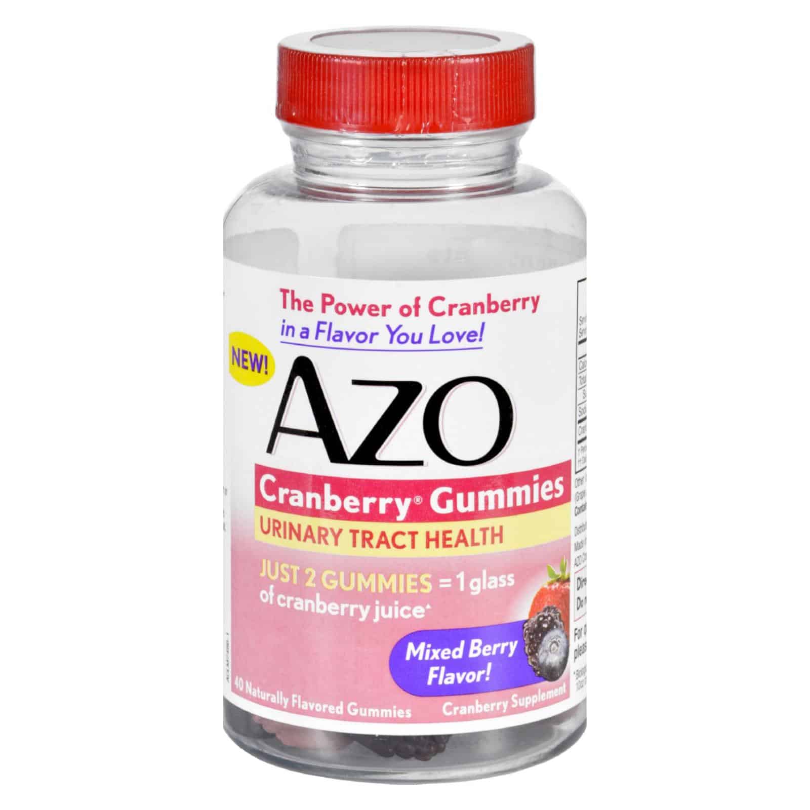 Azo Cranberry Gummies - 40 Count - Image 2