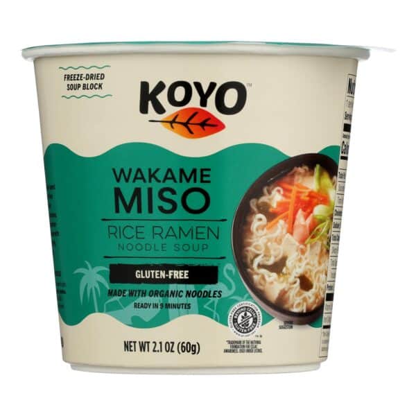 Koyo - Ramen Wakame Miso - Case of 6-2.1 OZ - Image 2