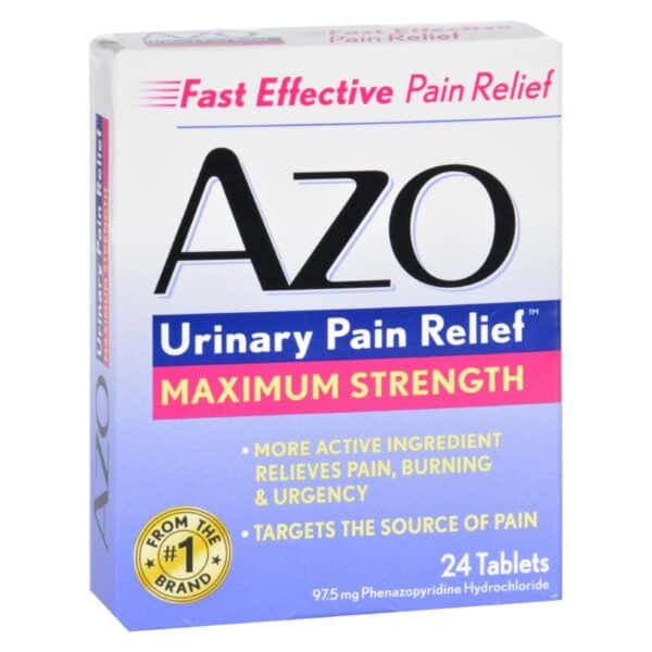 Azo Urinary Pain Relief - 24 Tablets - Image 2